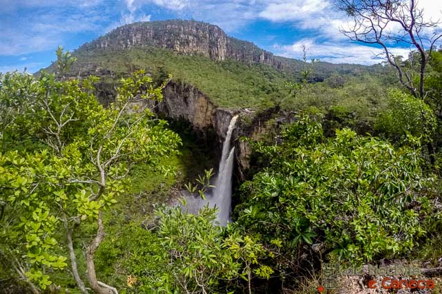 Parque Nacional da Chapada dos Veadeiros-Salto de 120 metros