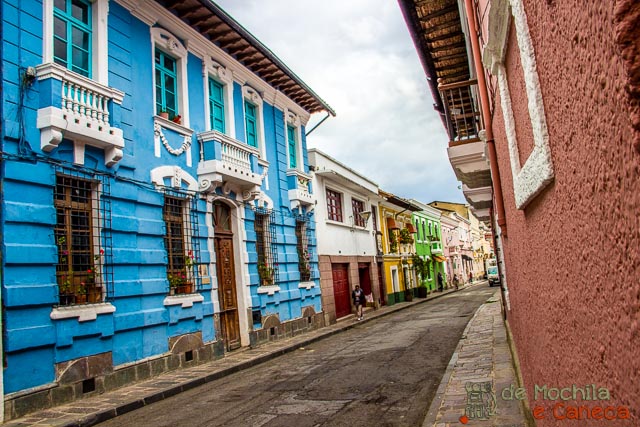 Centro Histórico de Quito-Casas coloniais