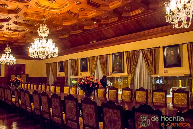 Interior do Palácio de Carondelet.