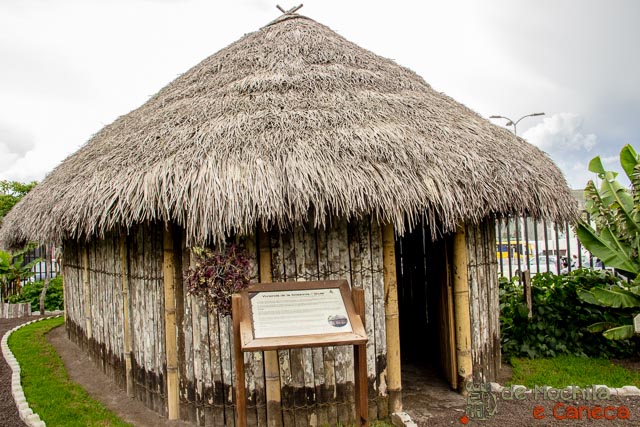 Metade do mundo-Vivienda de los Shuar