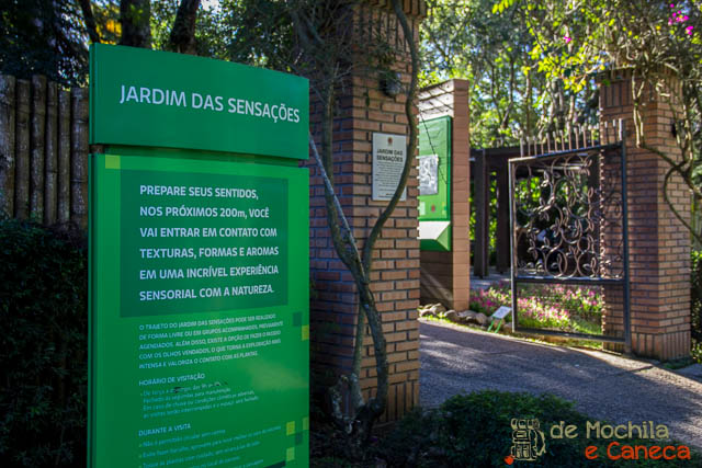 Jardim das sensações - Jardim Botânico de Curitiba