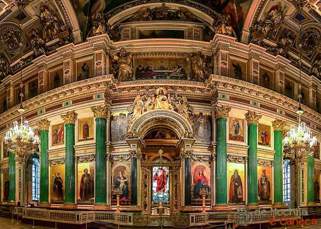 Catedral de São Isaac -Iconostásio