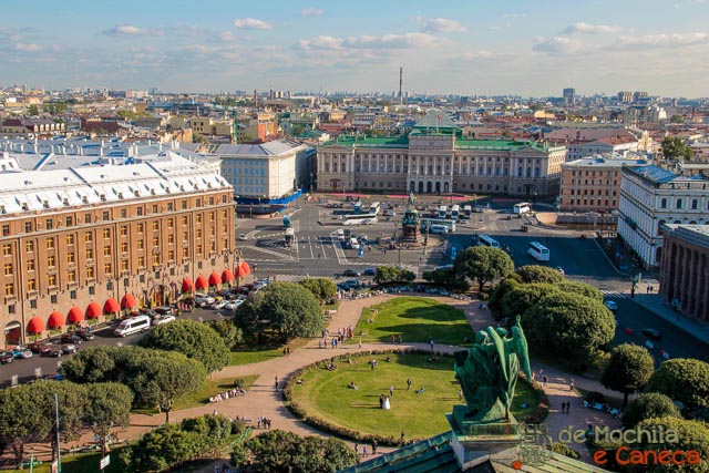 Catedral de São Isaac - Russia-Colunata