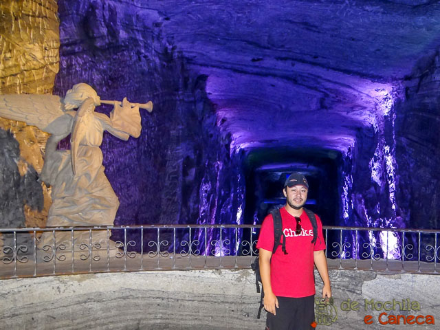 Catedral de Sal - maravilha da Colômbia. 