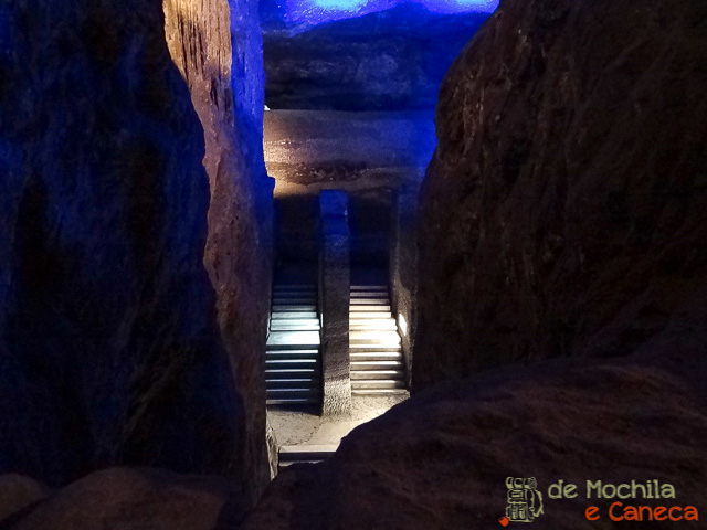 Catedral de Sal - maravilha da Colômbia. 