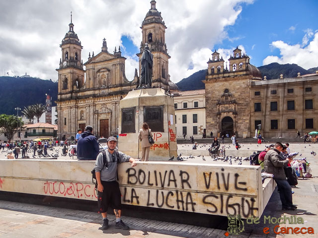 Centro Hist&oacute;rico de Bogot&aacute;-Plaza Bolivar