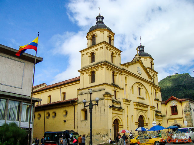 Centro Histórico de Bogotá-Igreja da Candelária.