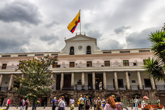 Palácio de Carondelet - sede do governo do Equador. Palácio de Carondelet