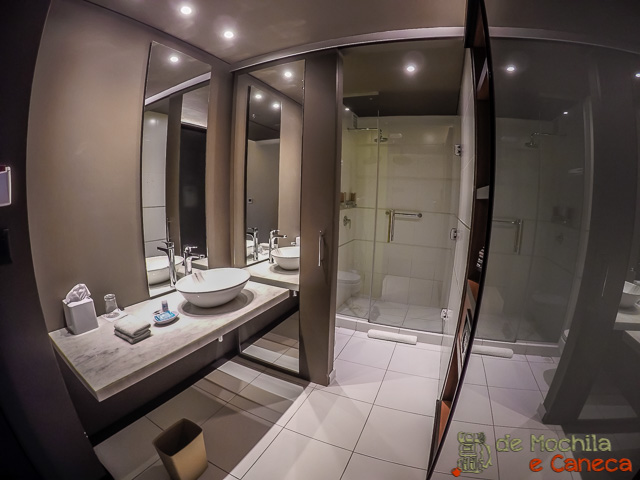 Review_Hotel Aloft Asuncion-banheiro