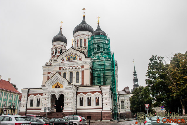 Centro Histórico de Tallinn-Catedral Ortodoxa Alexander Nevsky-Talin