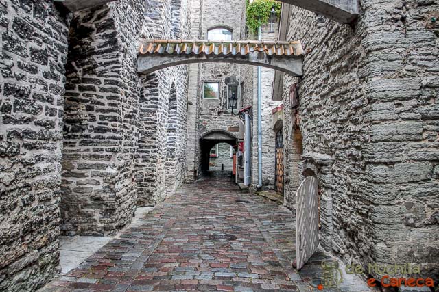 Centro Histórico de Tallinn-Passagem de Santa Catarina- Talin