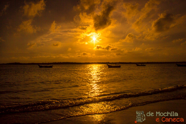 Ilha de Superagui-pôr do sol. 