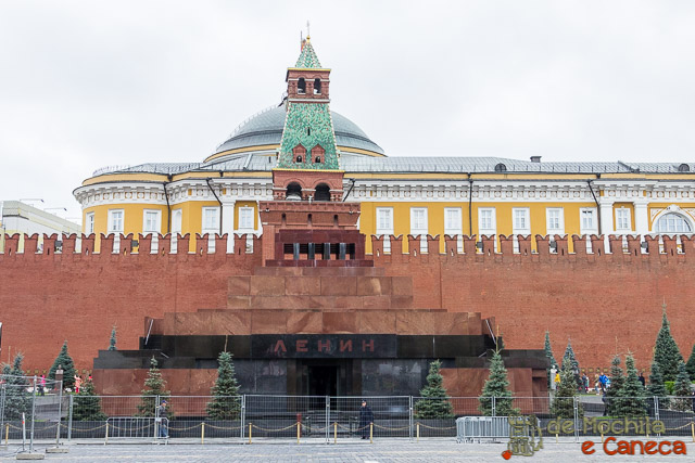 Praça Vermelha de Moscou - Mausoléu de Lenin