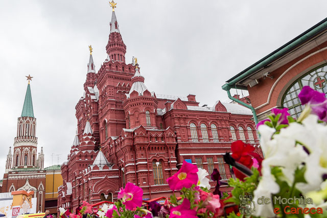 Praça Vermelha de Moscou - praça bonita. 