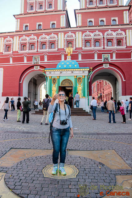 Praça Vermelha de Moscou - Marco Zero