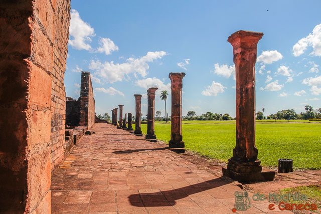 Ruínas Jesuítas. Missão Jesuitica Jesus de Tavarangue - Paraguay- Ruínas Jesuítas.