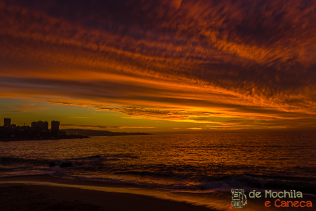 Pôr do sol em Viña del Mar! Roteiro de 11 dias no Chile - vina del mar - Pôr do Sol