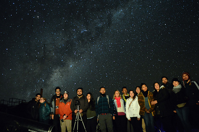 Tour Astronômico. Tour Astronomico no deserto do Atacama