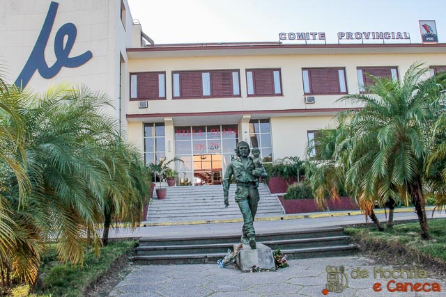Estátua de Che Guevara y Niño Imagem de Che Guevara