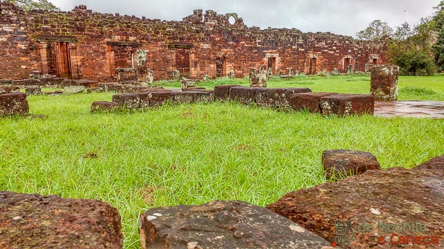 Edificações da antiga missão jesuíta. 