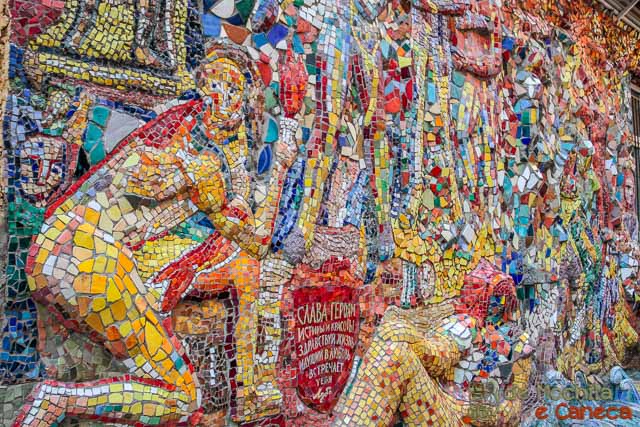 Pátio de Mosaicos - São Petersburgo. Pátio de Mosaicos - São Petersburgo.