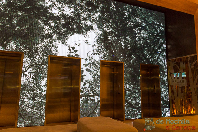 Elevadores de acesso. Hotel Dazzler