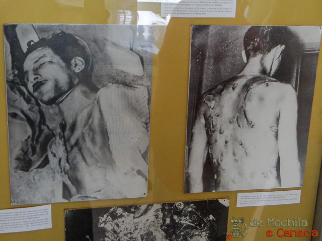 Torturados pelo exército de Fulgêncio Batista. Torturados pelo exército de Fulgêncio Batista. Museo de la Revolución.