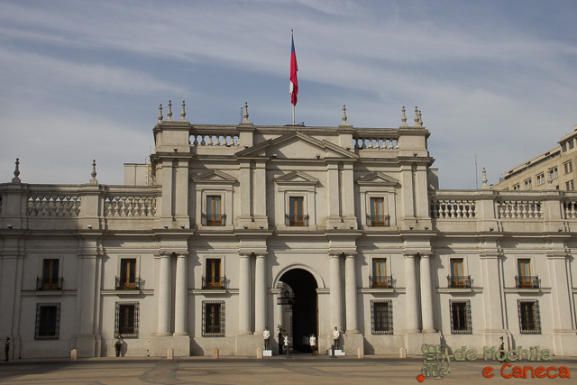 Palácio de la Moneda - Sede da presidência chilena. 