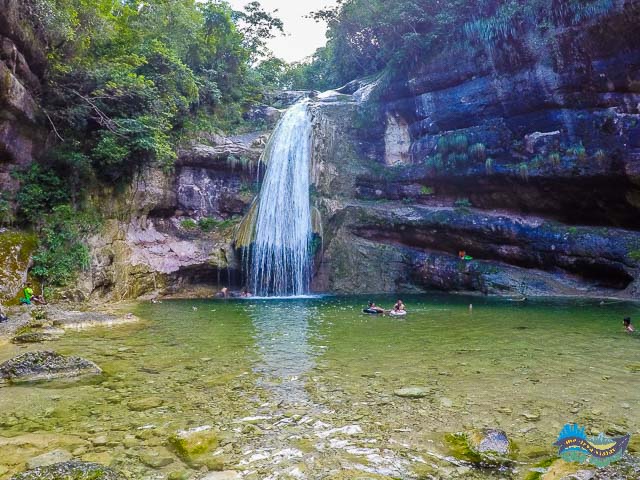 A cachoeira de Espejillos.