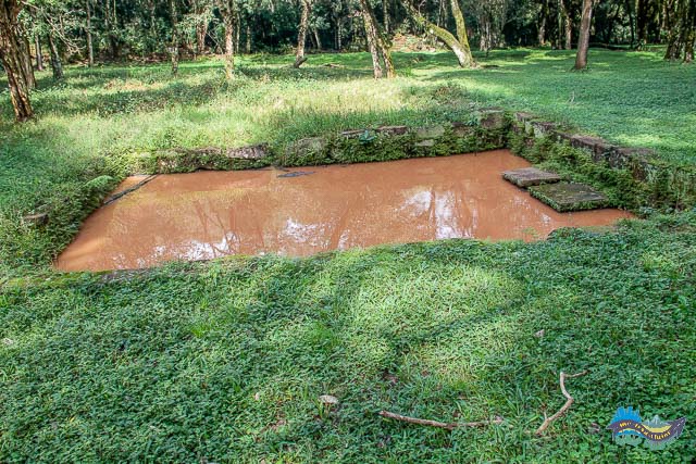 Reservatório de água da chuva. Reservatório de água da chuva.