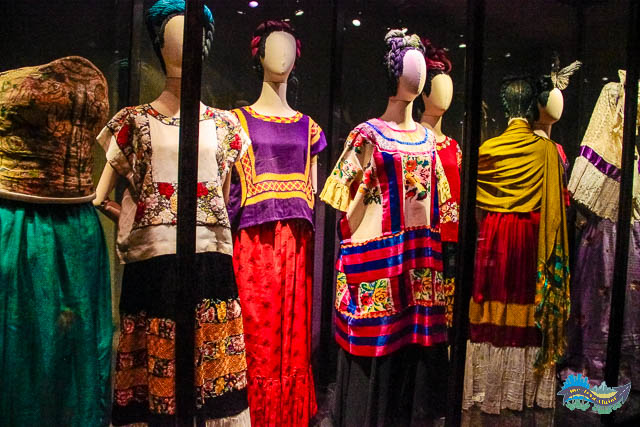 Vestidos utilizados por Frida. Vestidos