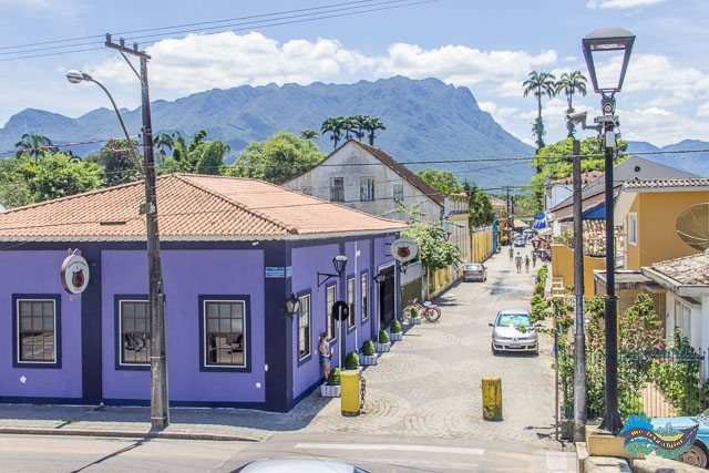 Vista do Marumbi. Vista das montanhas em Morretes.