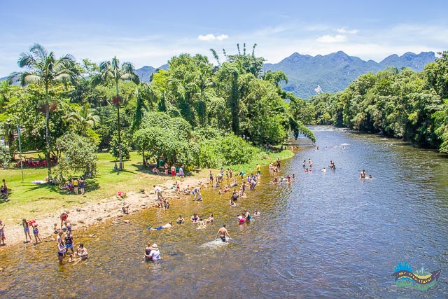 Rio Nhundiaquara - Porto de Cima. O que fazer em Morretes: Porto de Cima - Rio Nhundiaquara