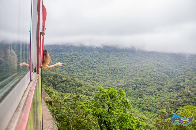 Trem Morretes - Curitiba Trem Curitiba Morretes em plena Serra do Mar.