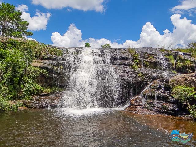 Cachoeira no Capão da Onça em Ponta Grossa.