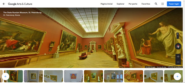 Museu Estatal Russo - São Petersburgo museus russos para visitar on line - Museu Estatal Russo - São Petersburgo