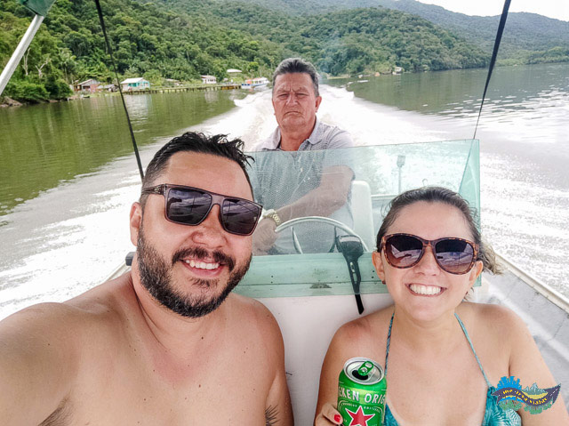 O que fazer em Superagui - passeio de barco.