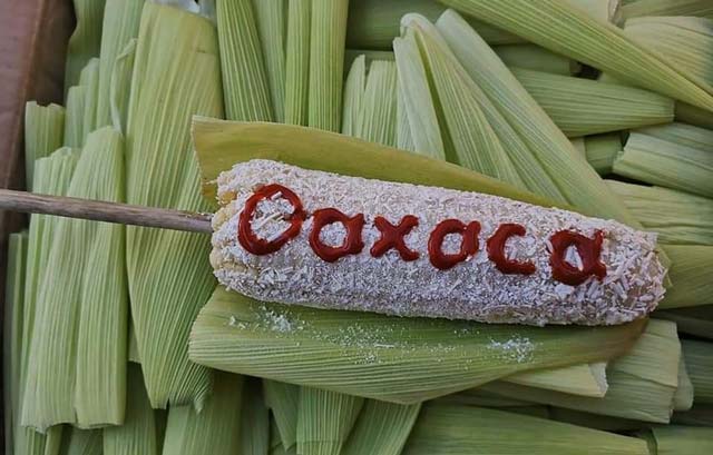 Gastronomia de Oaxaca - Elote