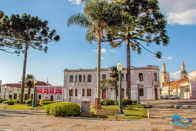 Praça Manoel Ribas - Castro O que fazer em Castro - Praça Manoel Ribas