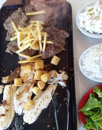 Refei&ccedil;&atilde;o Restaurante Saltinho. Foto: Divulga&ccedil;&atilde;o - Site Saltinho.