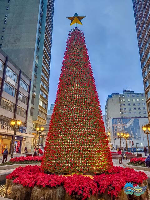 Natal de Curitiba - Rua XV. Natal em Curitiba
