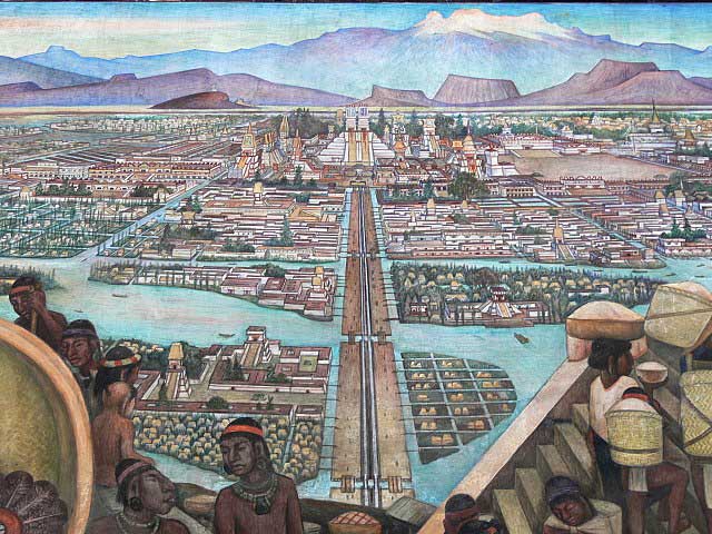 Tenochtitlán - Cidade do México Tenochtitlán