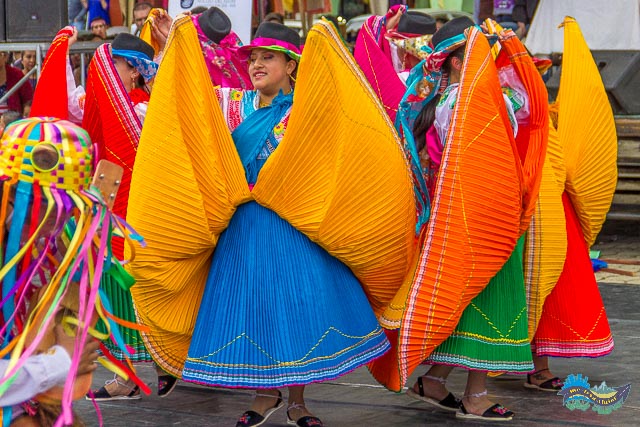 Danças típicas em Chordeleg, nos arredores de Cuenca.