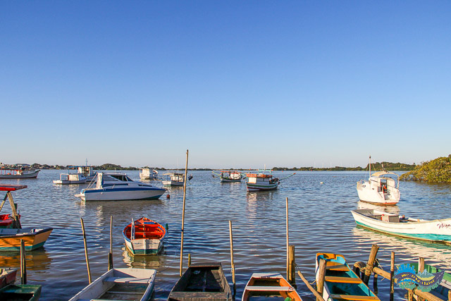 Barcos na Beira Rio em Itajaí