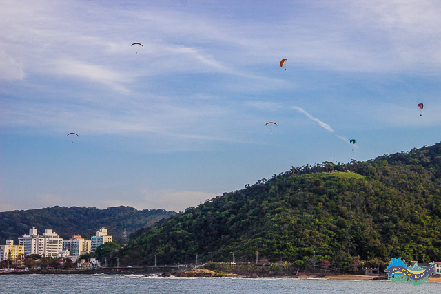 Vista a partir do Molhe da Atalaia. 