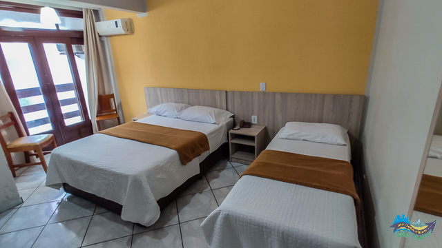 Cama confortável - Onde se hospedar em Laguna