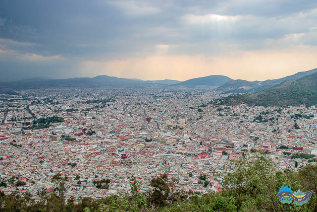 Turismo em Pachuca - Vista do Mirante do Cristo Rey. 