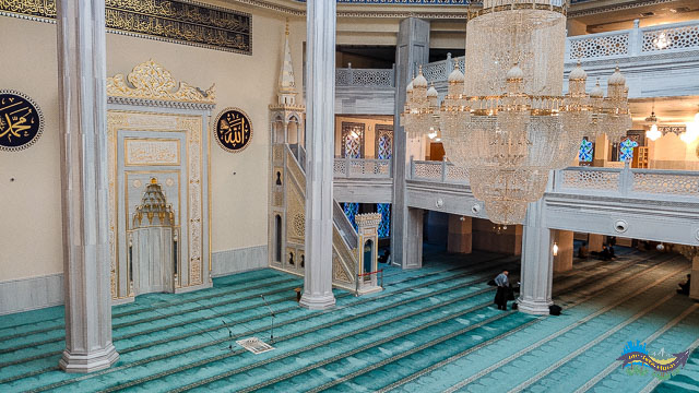 Grande Mesquita de Moscou. 