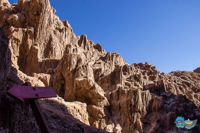 Formações rochosas. Formações rochosas - Valle de la Luna - Atacama