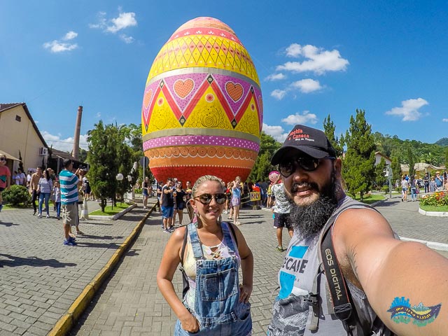 Maior Ovo de Páscoa decorado do mundo